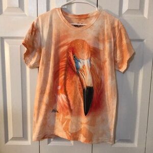 The Mountain Orange Flamingo T-Shirt